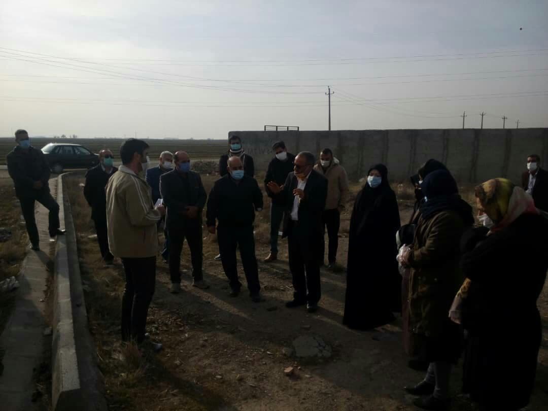 بازدید معاون عمرانی فرماندار از روستای زرگر واقع در بخش بشاریات شهرستان آبیک