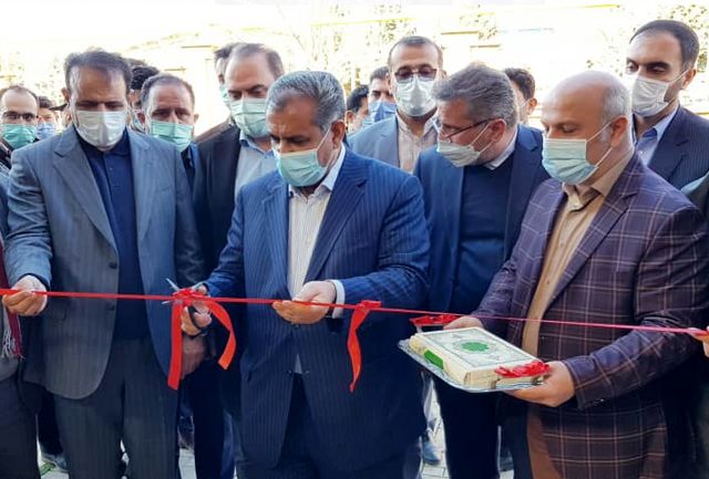 7 طرح عمرانی و فرهنگی در شهرستان آبیک افتتاح شد