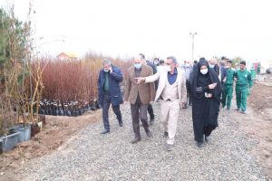 افتتاح و بهره برداری از گلخانه گیاهان زینتی در آبیک