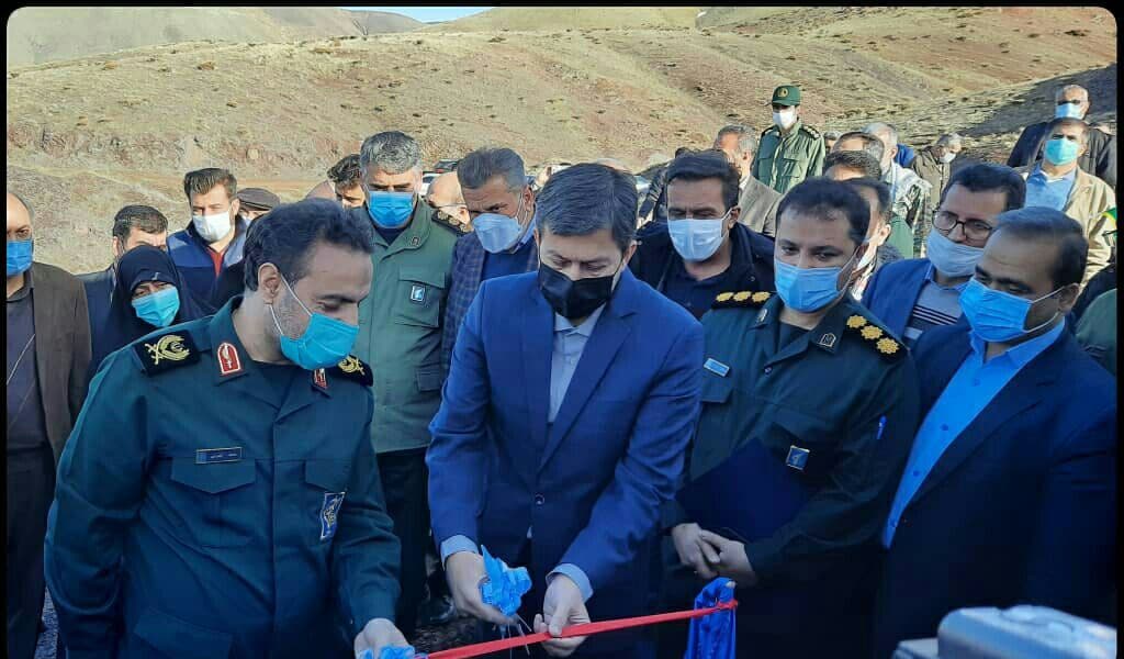 آیین 446 پروژه عمرانی، محرومیت زدایی و اشتغالزایی سپاه صاحب الامر عج استان قزوین در شهرستان آبیک برگزار شد