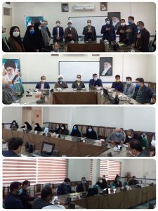 مراسم تجلیل از فرهنگیان فعال شهرستان آبیک در اجرای پویش سراسری لبخند رضایت