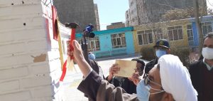 آیین نمادین زنگ نیکوکاری به میزبانی دبیرستان شهیده زهره بنیانیان