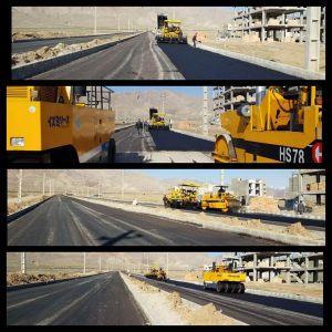  اجرای مراحل پایانی آسفالت پروژه مهم مدیریت شهری آبیک