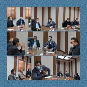 جلسه ویژه فرماندار و دادستان شهرستان آبیک با شورا و شهردار شهر  قشلاق 
