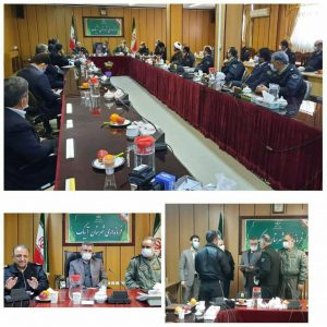 ‍ جلسه تکریم و معارفه فرماندهی نیروی انتظامی شهرستان آبیک برگزار شد