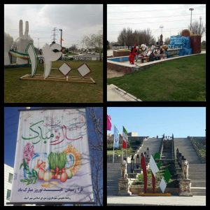 شهر آبیک در آستانه استقبال از بهار ۱۴۰۰ 