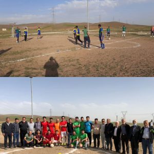آغاز رقابتهای فوتبال جام نوروزی روستای انجیلاق