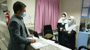 بازدید دکتر سلطانی کشیک هیئت رئیسه دانشگاه علوم پزشکی قزوین از بیمارستان های ولیعصر و شهدا