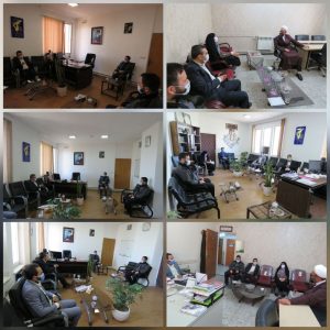  دیدار اصحاب رسانه شهرستان آبیک با فرمانده سپاه آبیک